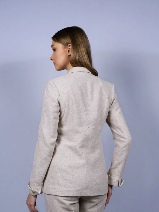 Begie Double Brested Blazer
