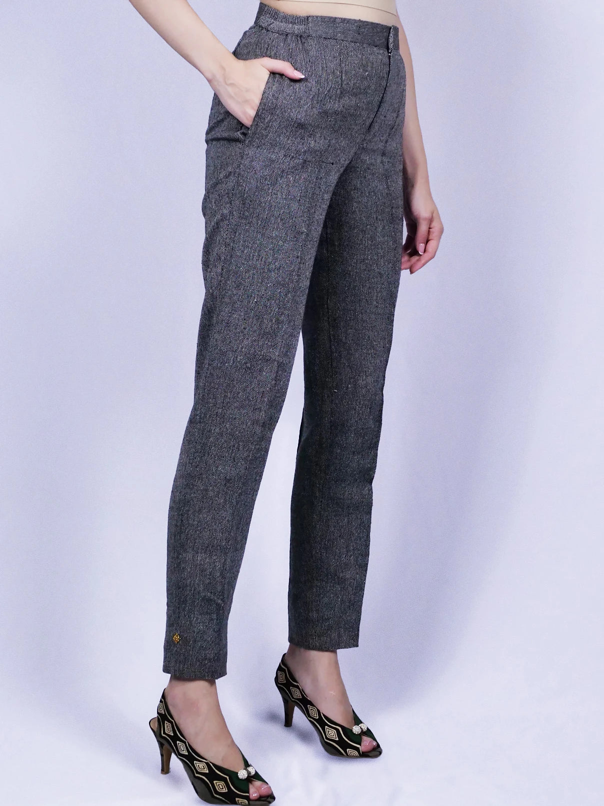 Pantalon gris foncé