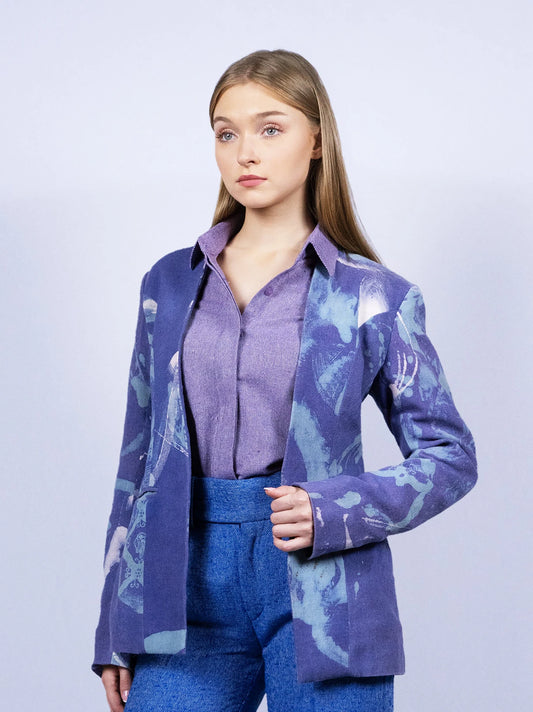 Dark Slate Blue Blazer