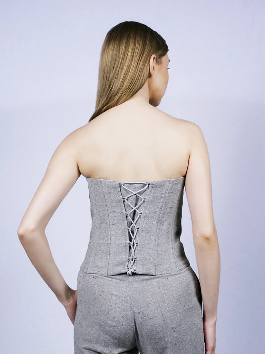 Light Grey Bustier