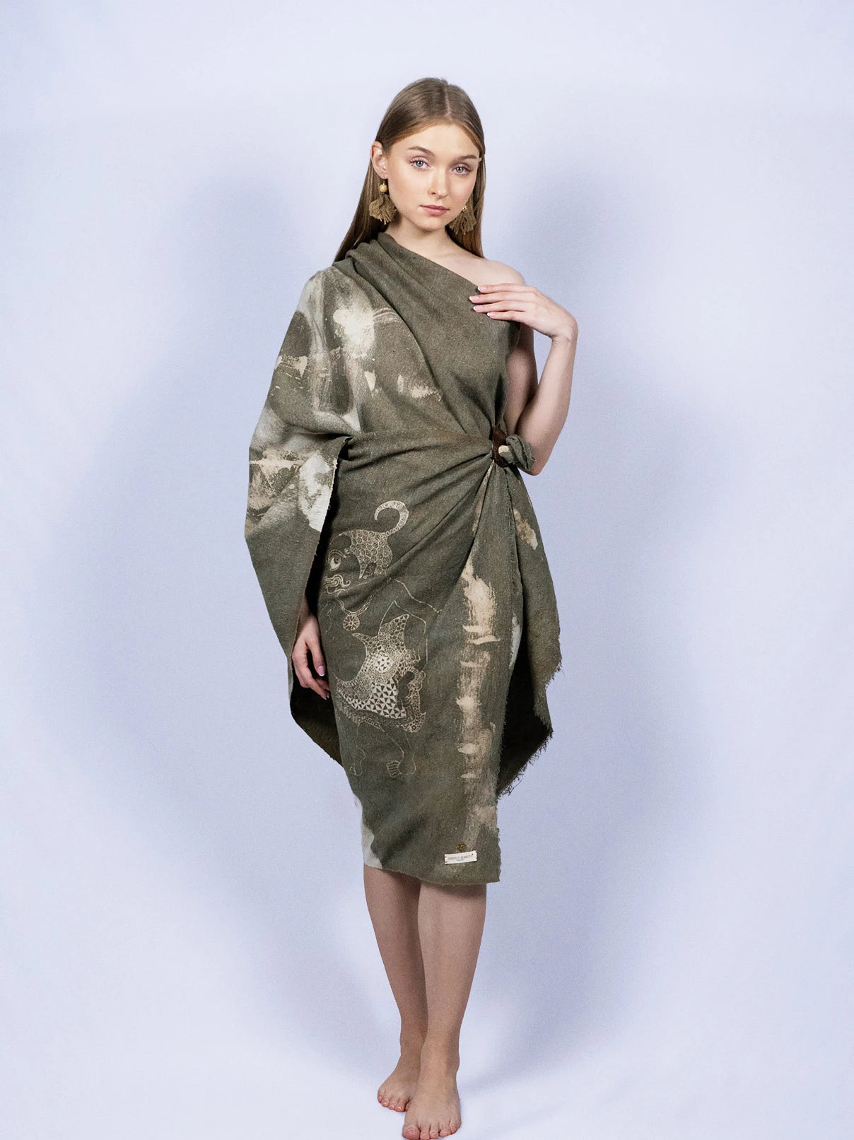 Robe portefeuille Rich Olive Kain