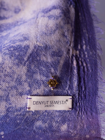 Kain portefeuille indigo-violet intense