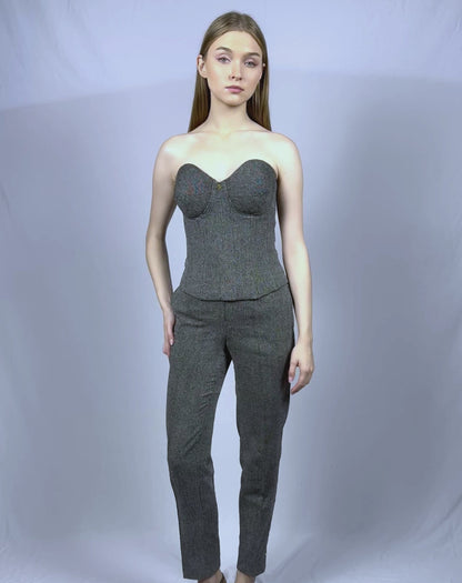 Pantalon gris foncé